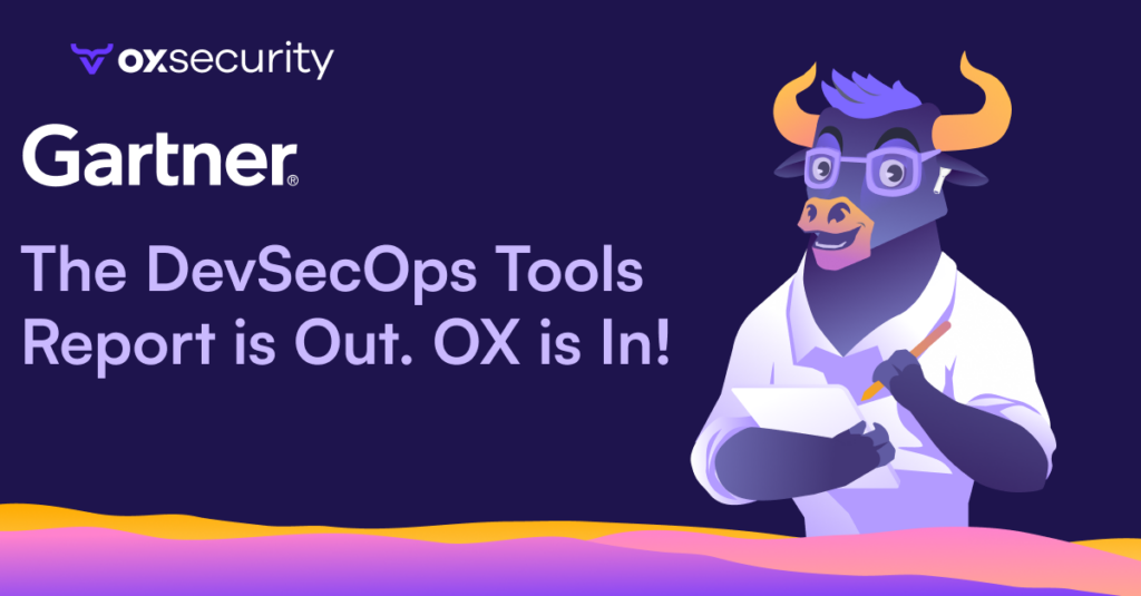 OX Security Gartner Report DevSecOps Tool