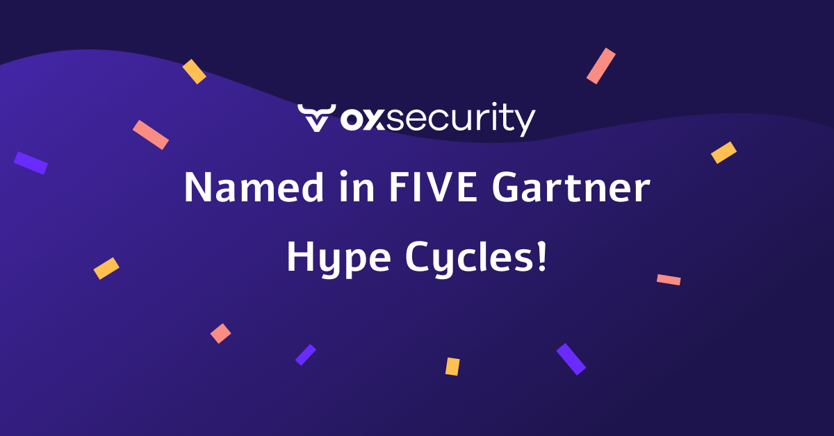ox security named in five gartner hype cycles