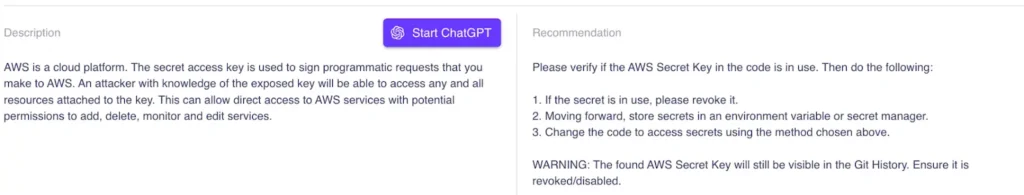 Use case of secrets management tools combined with gen AI