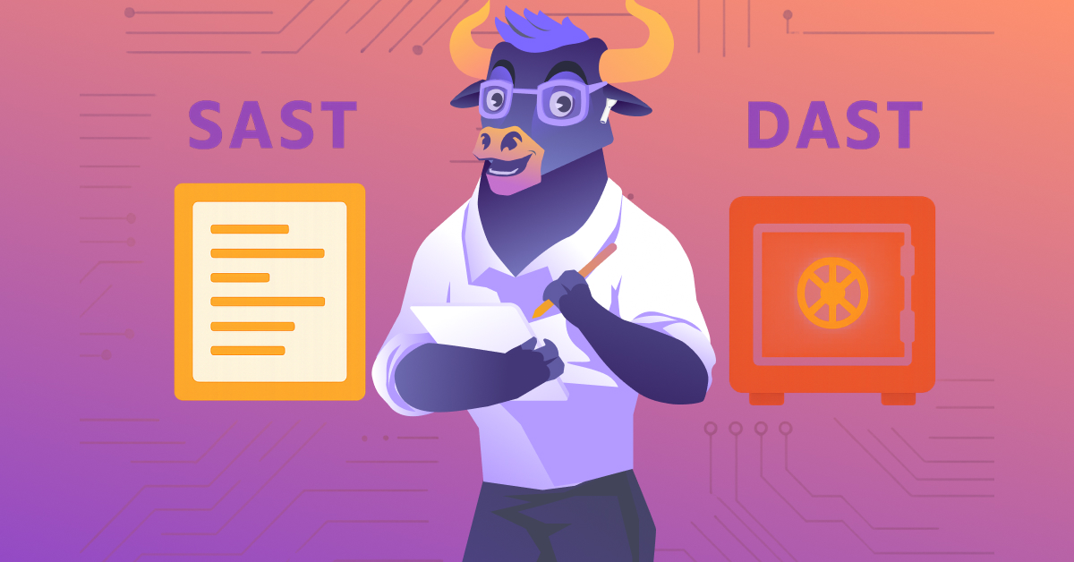 OX security bull explaining differences between SAST and DAST tools