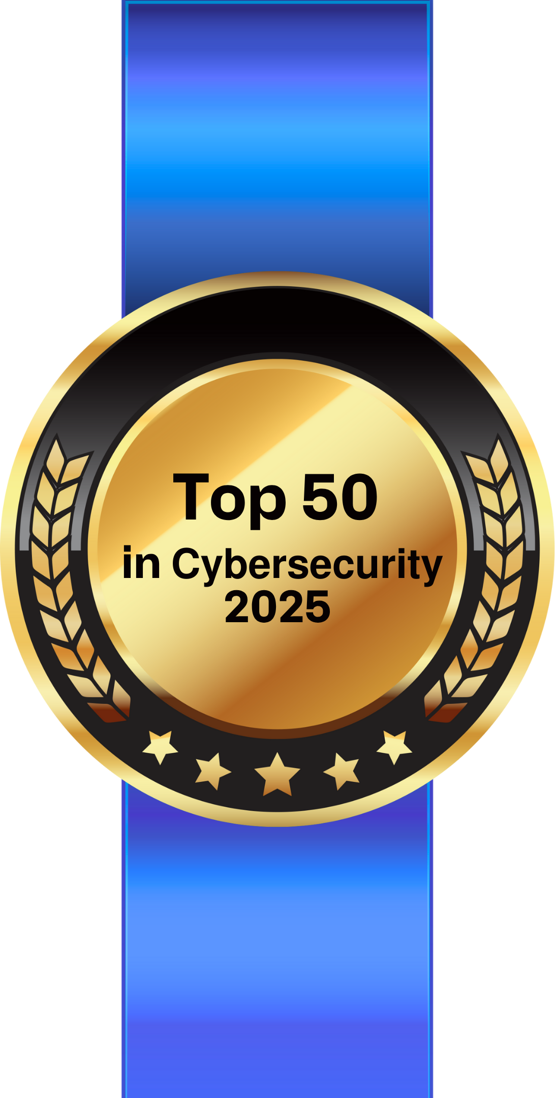 Ribbon Top 50 in cyber winners graphic