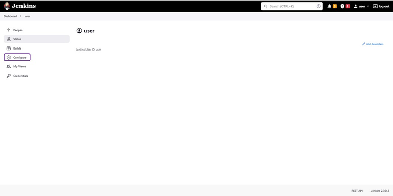 Configure