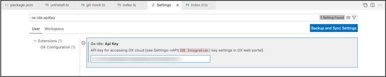 OX Security page,