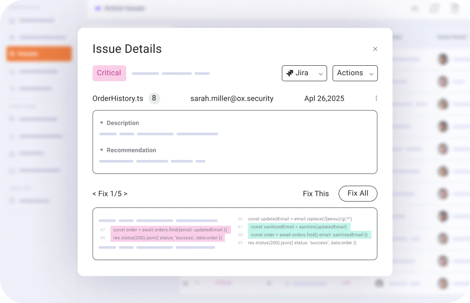 OX code security