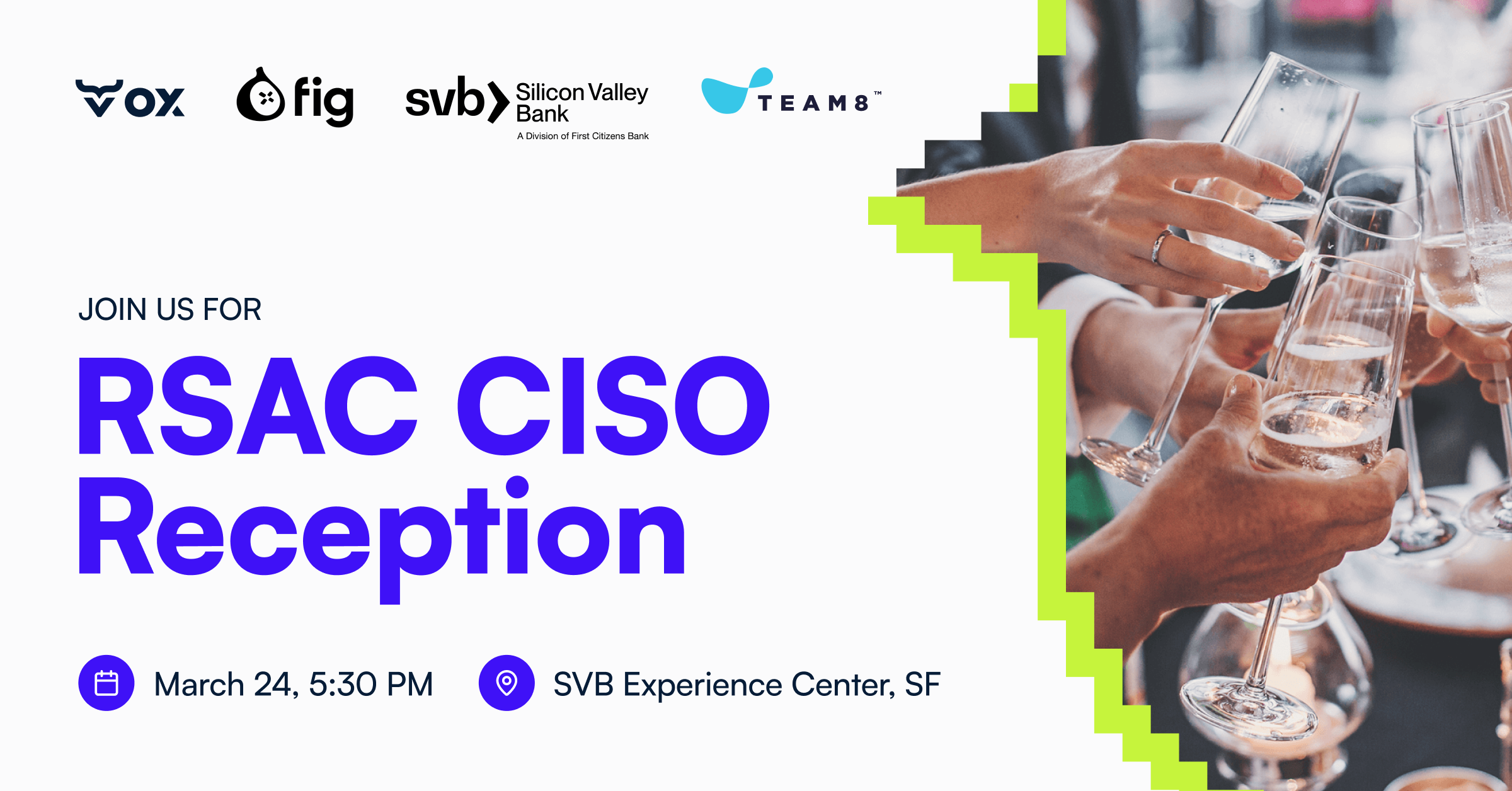 RSAC CISO Reception with drinks