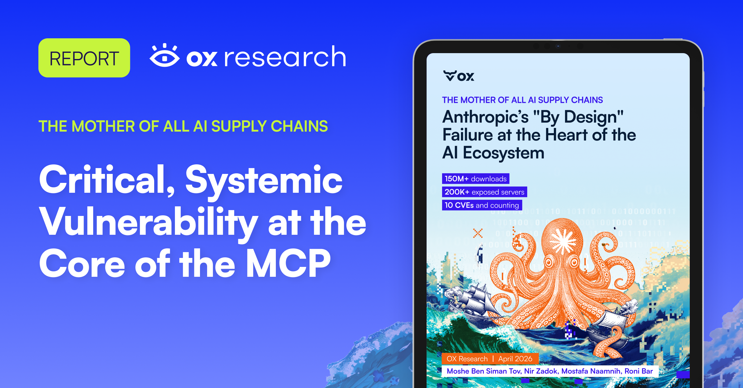 Critical, Systemic Vulnerability at the Core of the MCP (