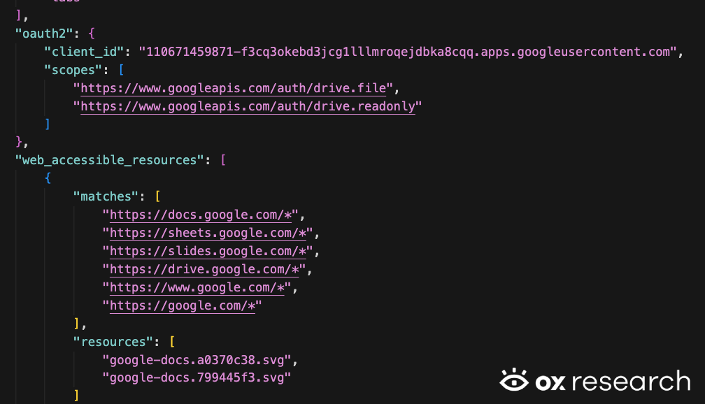 OAuth2 Google App login