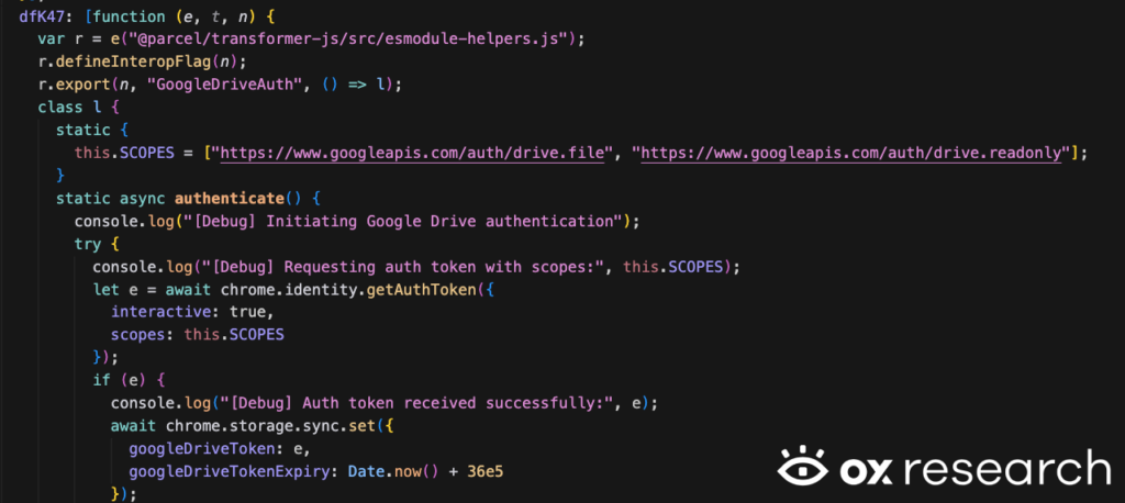 access to Google Drive