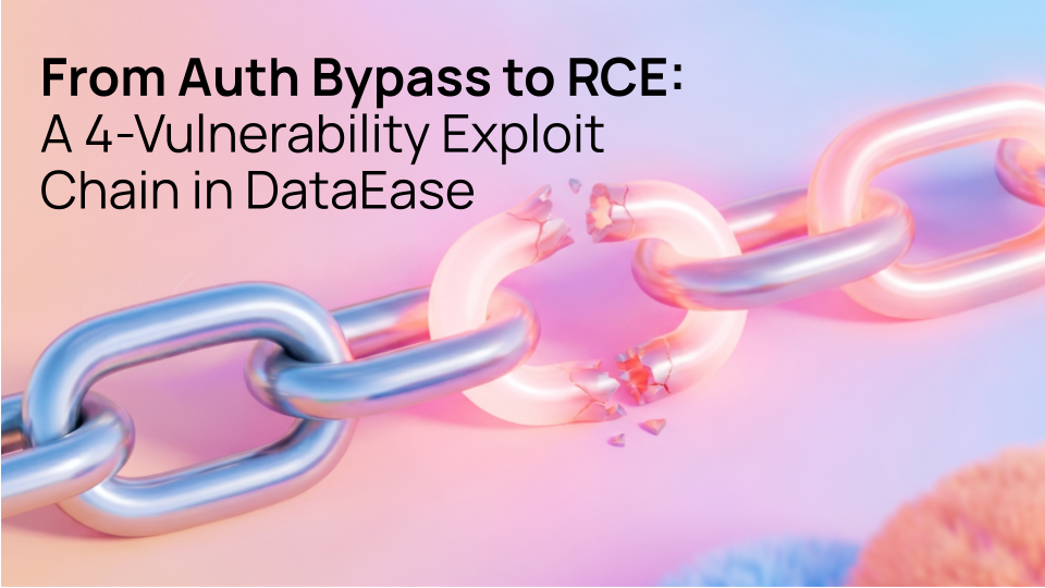 From Auth Bypass to RCE A 4 Vulnerability Exploit Chain in DataEase (1)