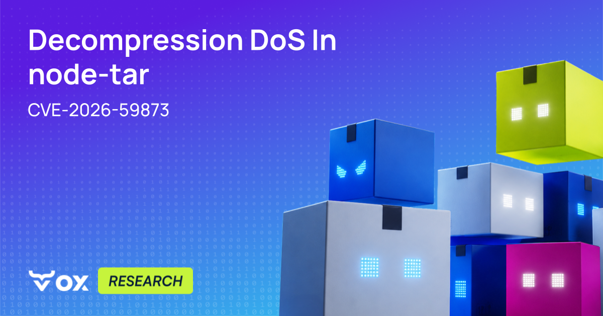 Decompression DoS In node tar
