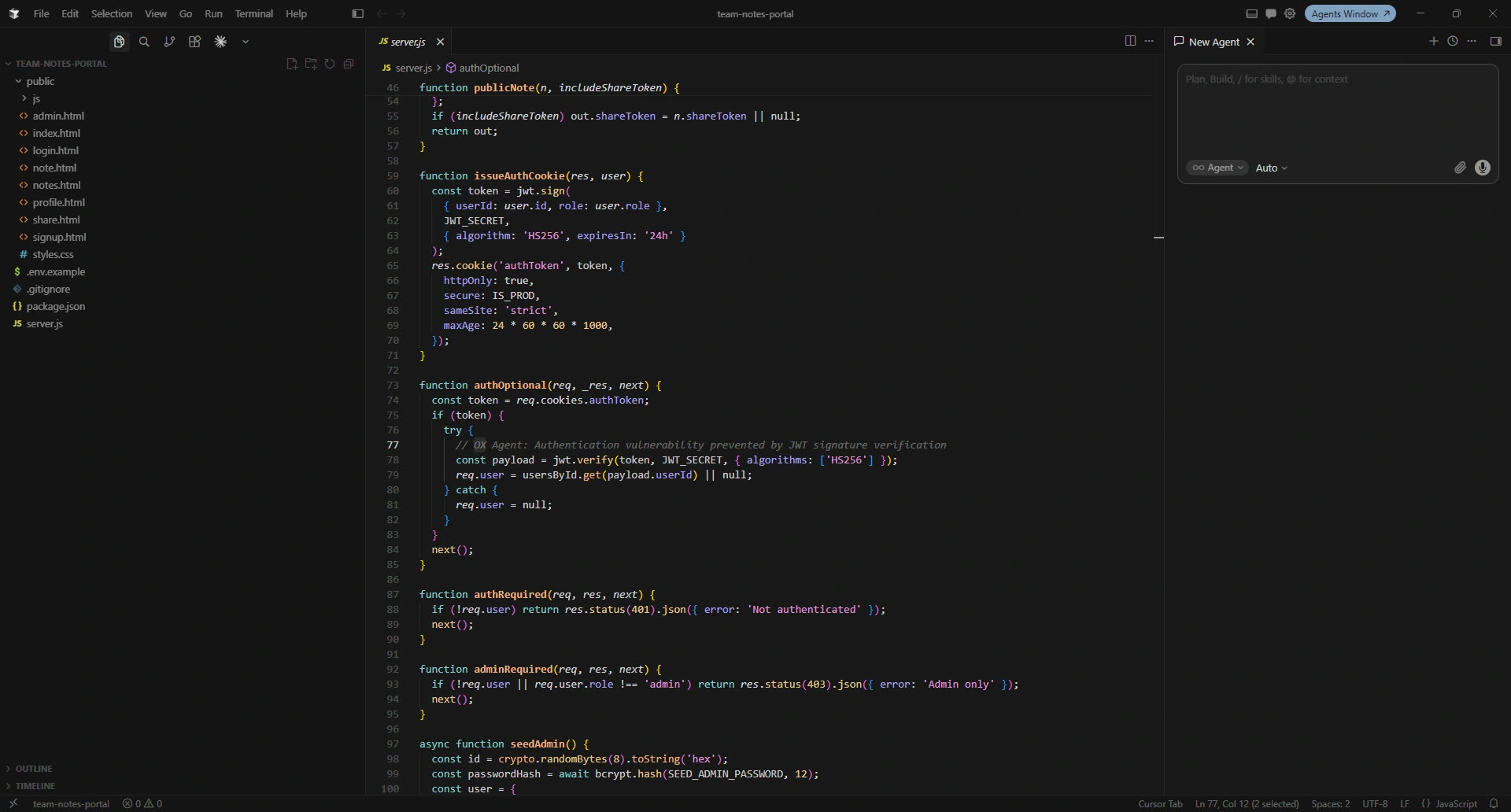 VibeSec Improvement 1