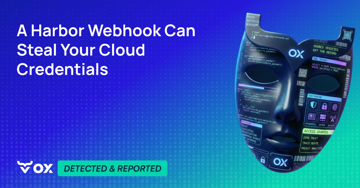 A Harbor Webhook Can Steal Your Cloud Credentials