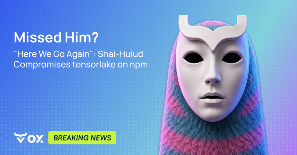 Shai Hulud malware affecting tensorlake package