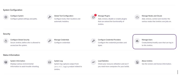 Manage Users
