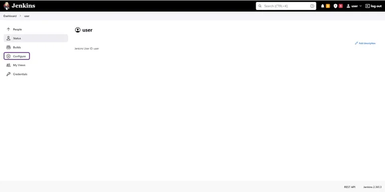 Configure