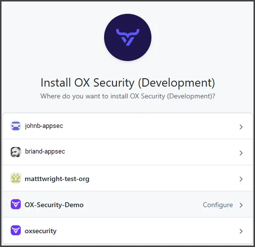 Connect a Repository (or Load Demo Data)