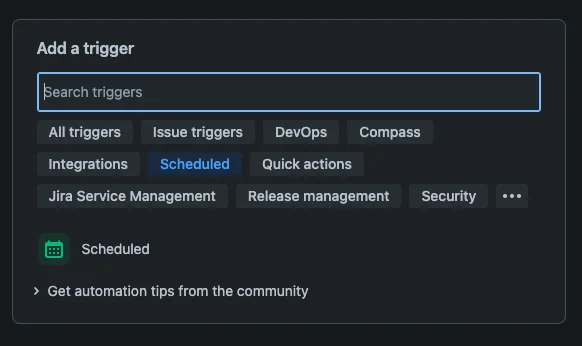 add a trigger