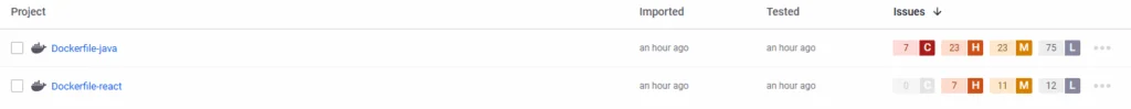 docker file