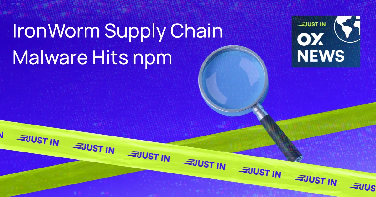IronWorm Supply Chain Malware Hits npm